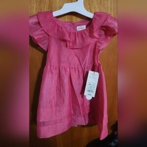 Girls' Pink Ruffle-Trim Dress 30ct Bundle!!!